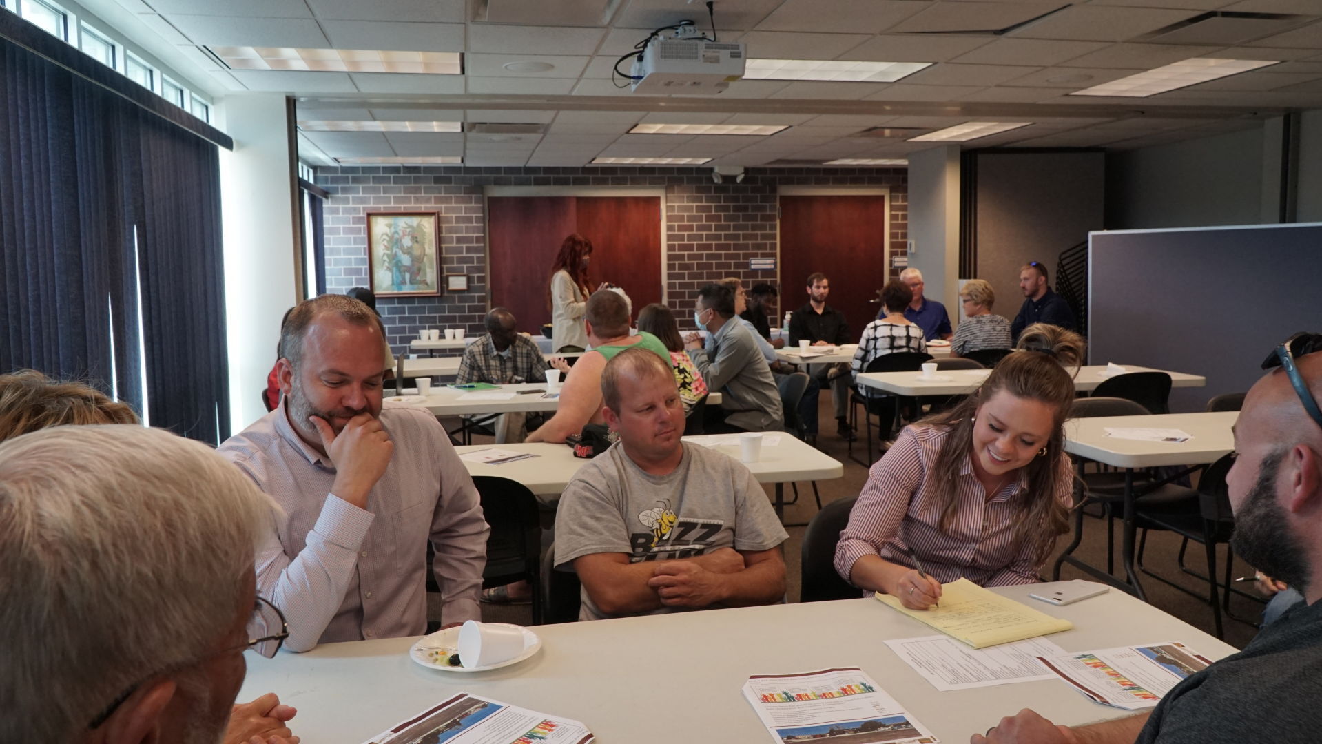 David City downtown revitalization community engagement meeting 1
